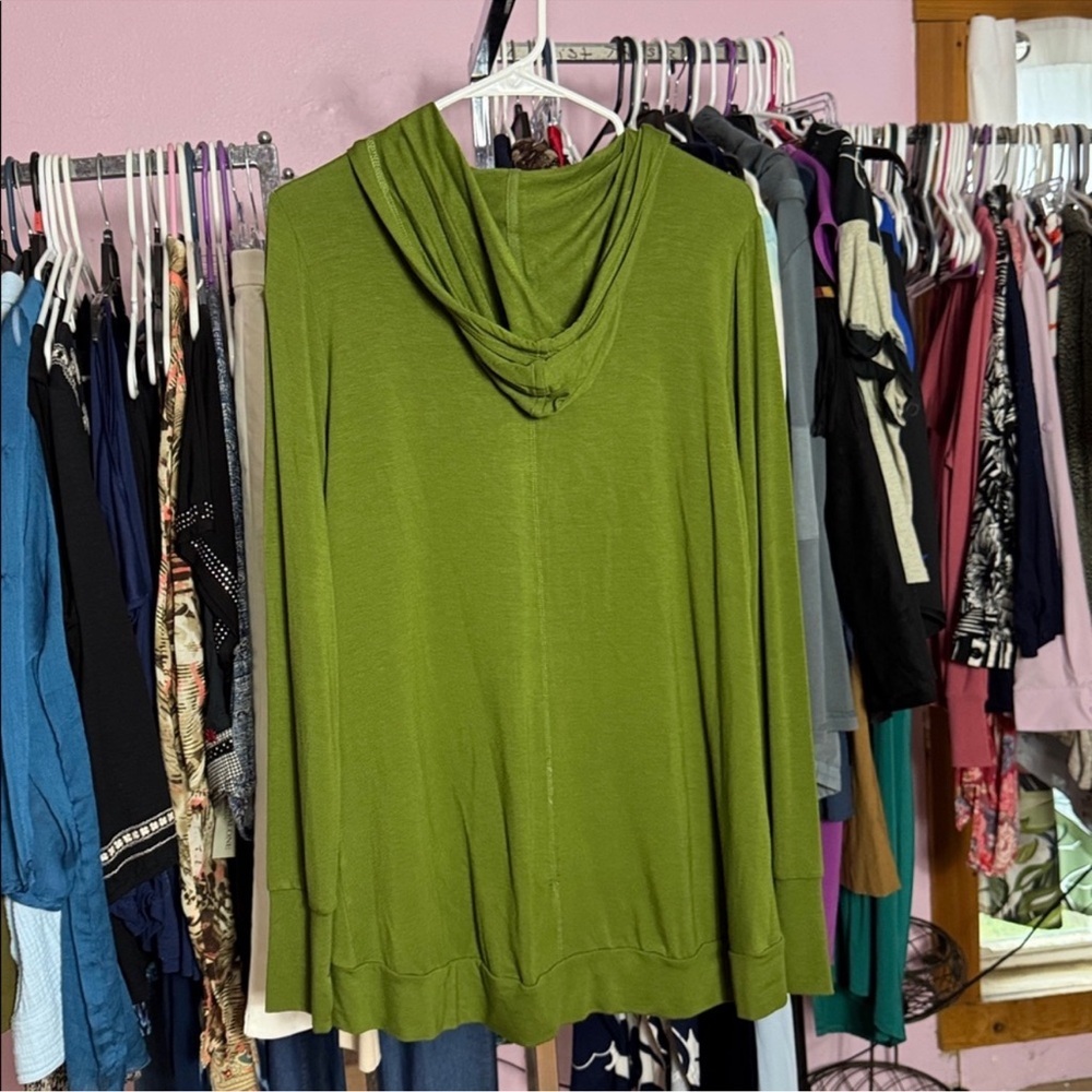 Evy’s Tree Olive Green Women's Hoodie new size XL - Picture 7 of 7